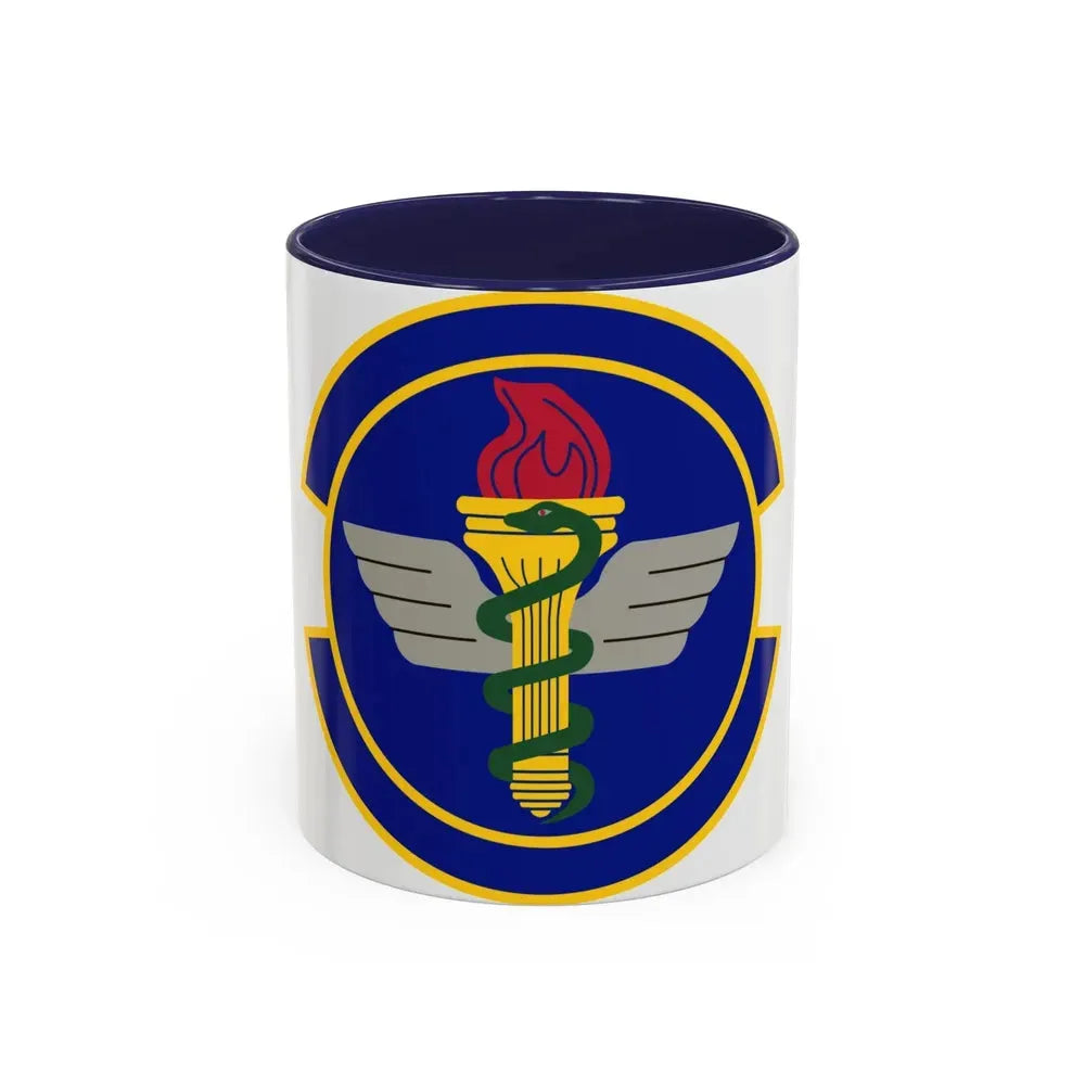 42 Operational Medical Readiness Squadron AETC (U.S. Air Force) Accent Coffee Mug 11oz Navy - Go Mug Yourself