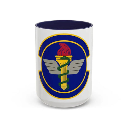 42 Operational Medical Readiness Squadron AETC (U.S. Air Force) Accent Coffee Mug 15oz Navy - Go Mug Yourself