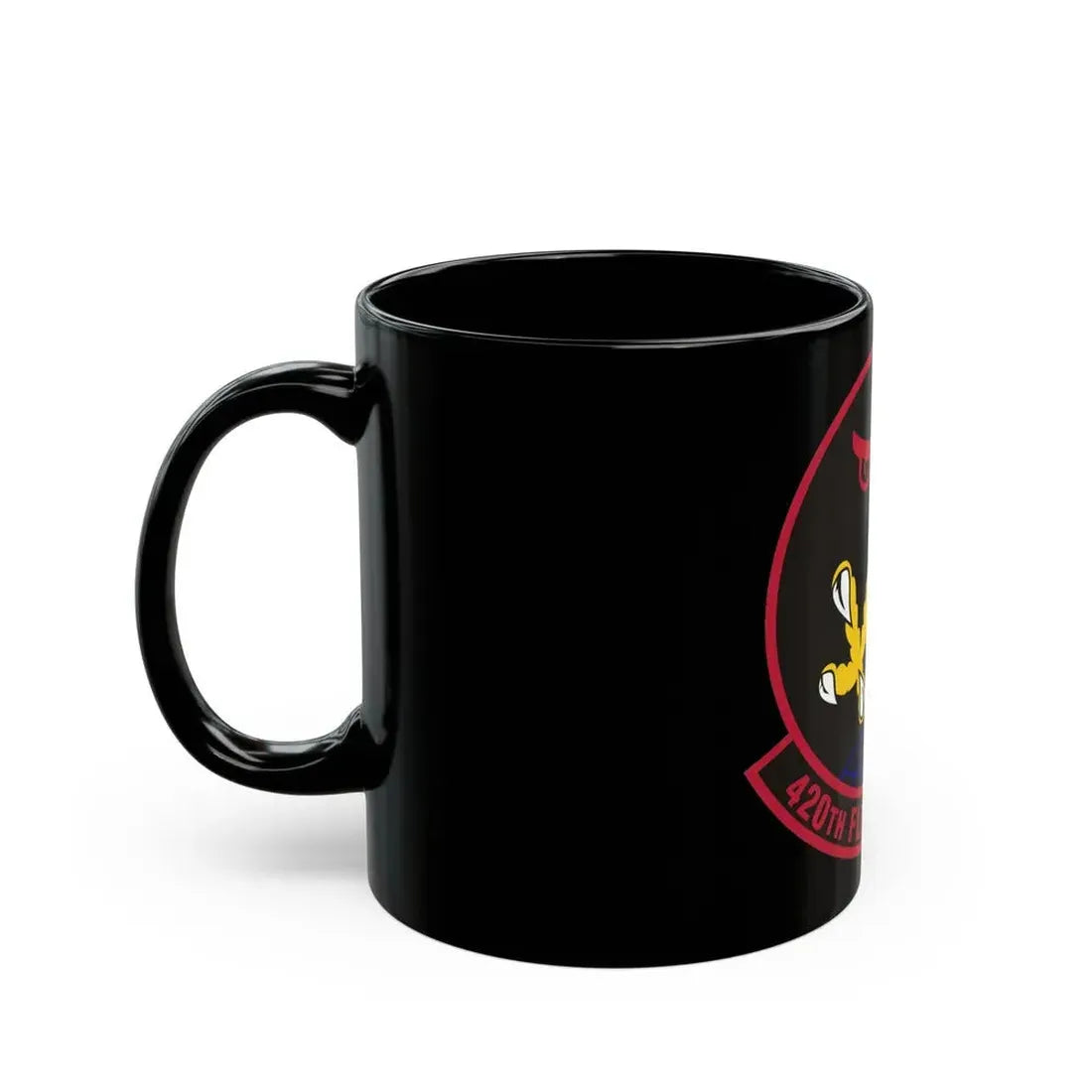 420 Flight Test Squdron AFMC (U.S. Air Force) Black Coffee Mug - Go Mug Yourself