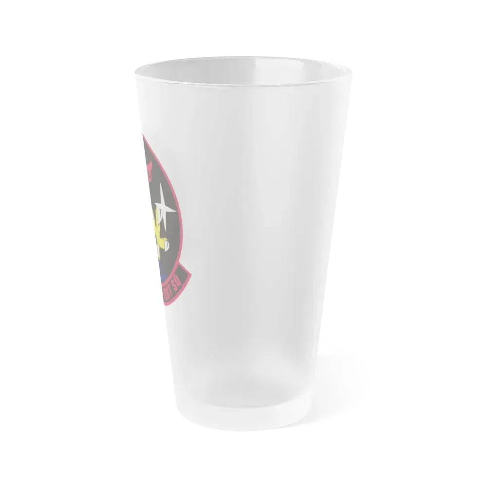 420 Flight Test Squdron AFMC (U.S. Air Force) Frosted Pint Glass 16oz - Go Mug Yourself