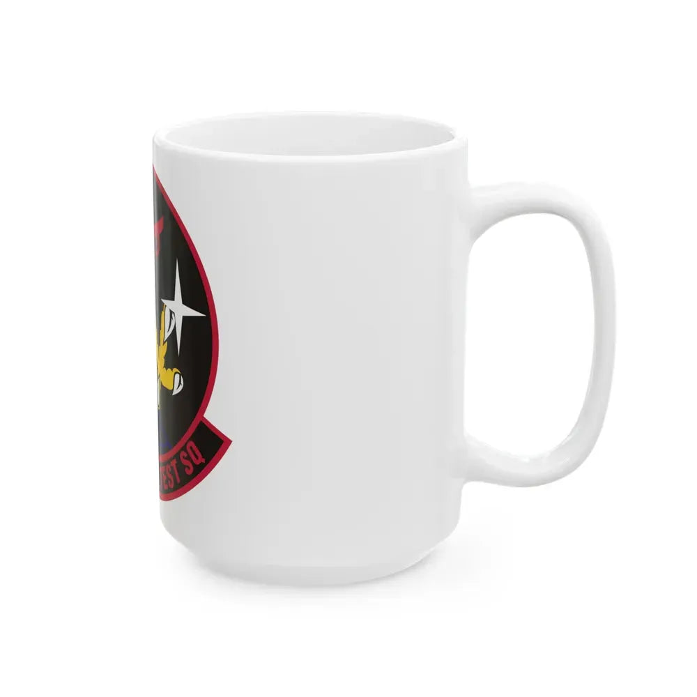 420 Flight Test Squdron AFMC (U.S. Air Force) White Coffee Mug - Go Mug Yourself