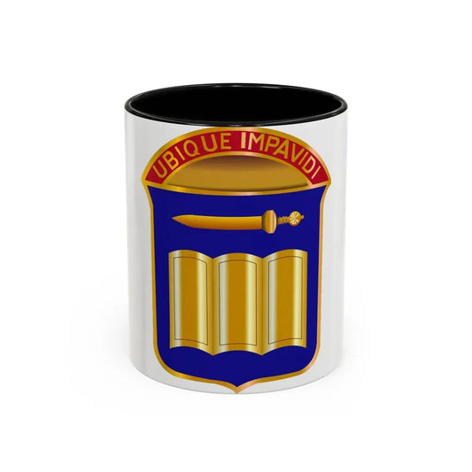420 Infantry Regiment (U.S. Army) Accent Coffee Mug 11oz Black - Go Mug Yourself
