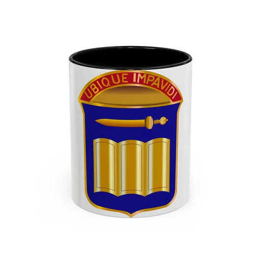 420 Infantry Regiment (U.S. Army) Accent Coffee Mug 11oz Black - Go Mug Yourself