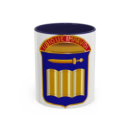 420 Infantry Regiment (U.S. Army) Accent Coffee Mug 11oz Navy - Go Mug Yourself