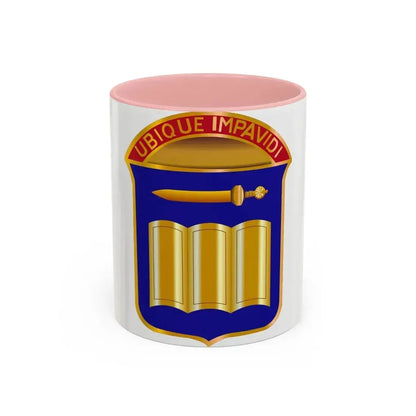 420 Infantry Regiment (U.S. Army) Accent Coffee Mug 11oz Pink - Go Mug Yourself