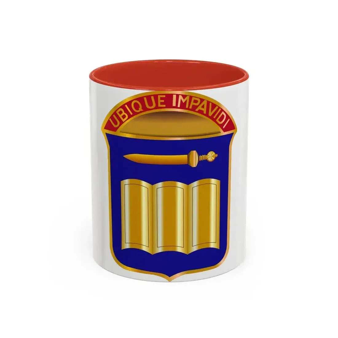 420 Infantry Regiment (U.S. Army) Accent Coffee Mug 11oz Red - Go Mug Yourself