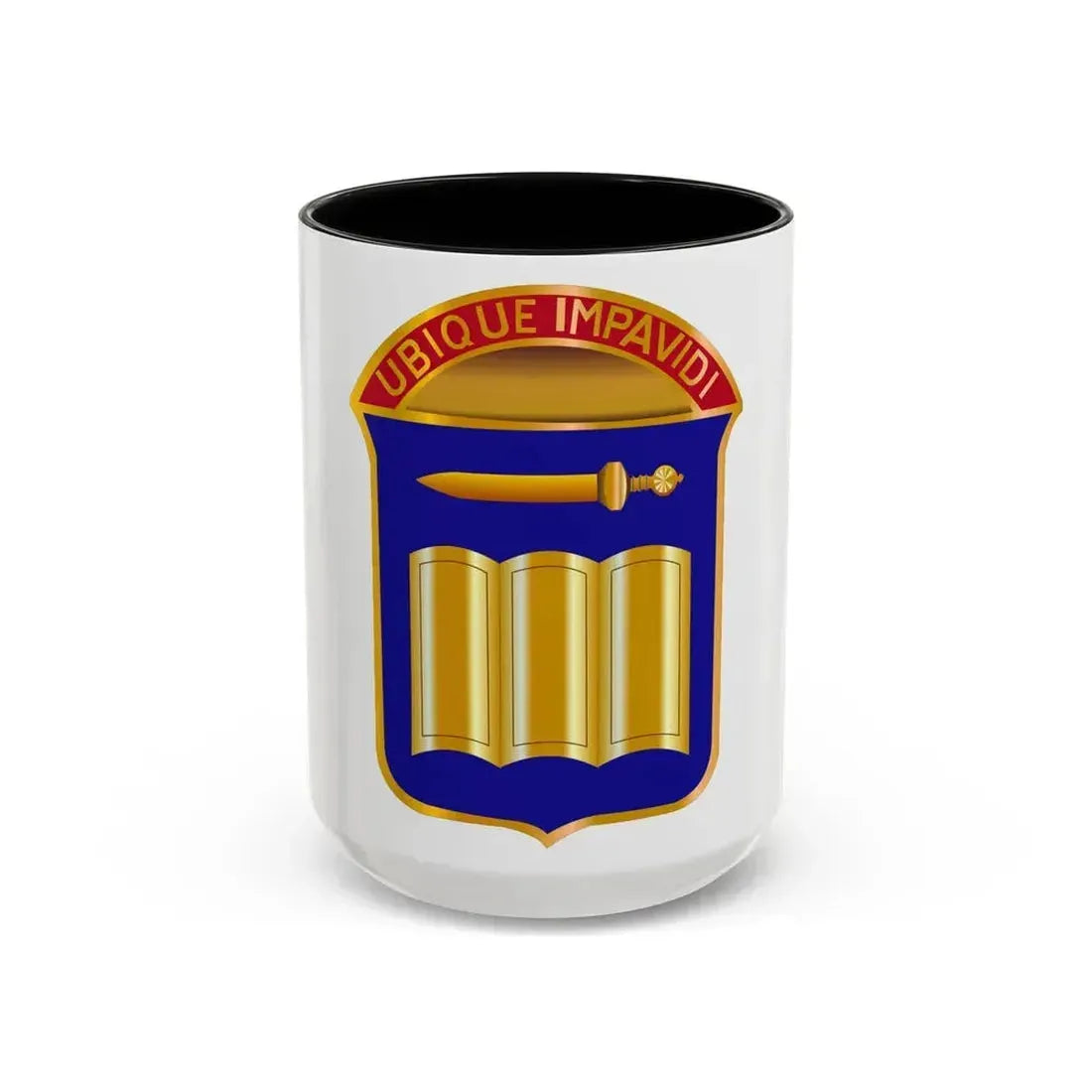 420 Infantry Regiment (U.S. Army) Accent Coffee Mug 15oz Black - Go Mug Yourself