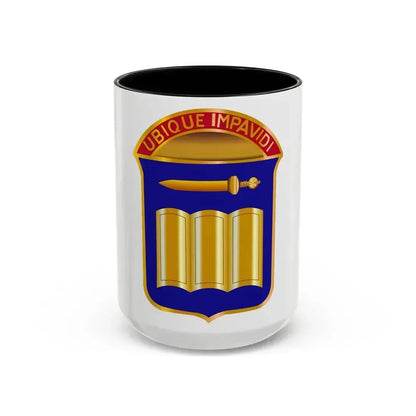 420 Infantry Regiment (U.S. Army) Accent Coffee Mug 15oz Black - Go Mug Yourself
