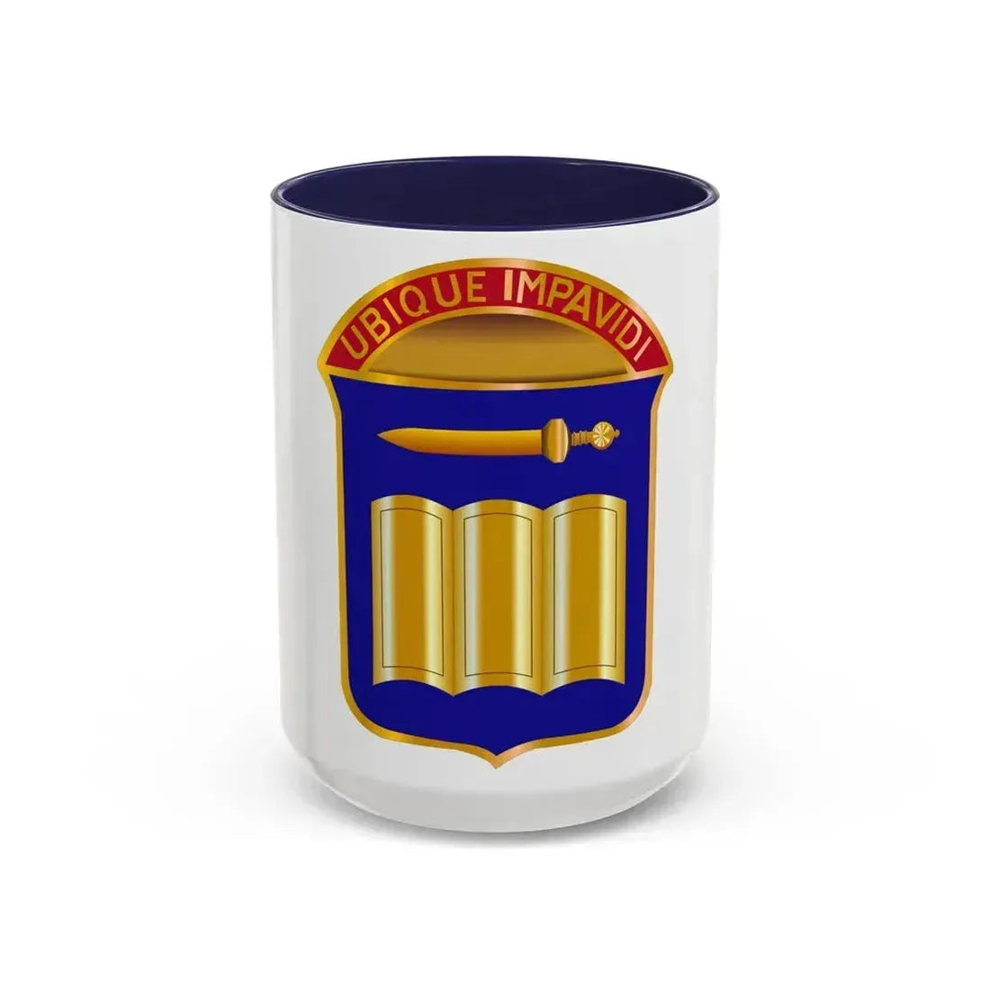 420 Infantry Regiment (U.S. Army) Accent Coffee Mug 15oz Navy - Go Mug Yourself