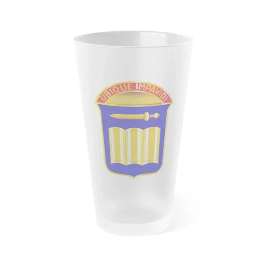 420 Infantry Regiment (U.S. Army) Frosted Pint Glass 16oz Default Title - Go Mug Yourself