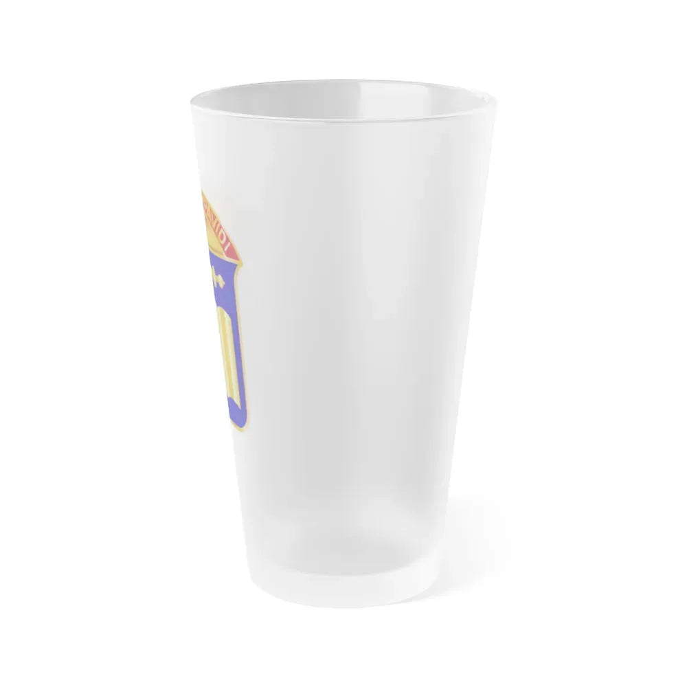 420 Infantry Regiment (U.S. Army) Frosted Pint Glass 16oz - Go Mug Yourself