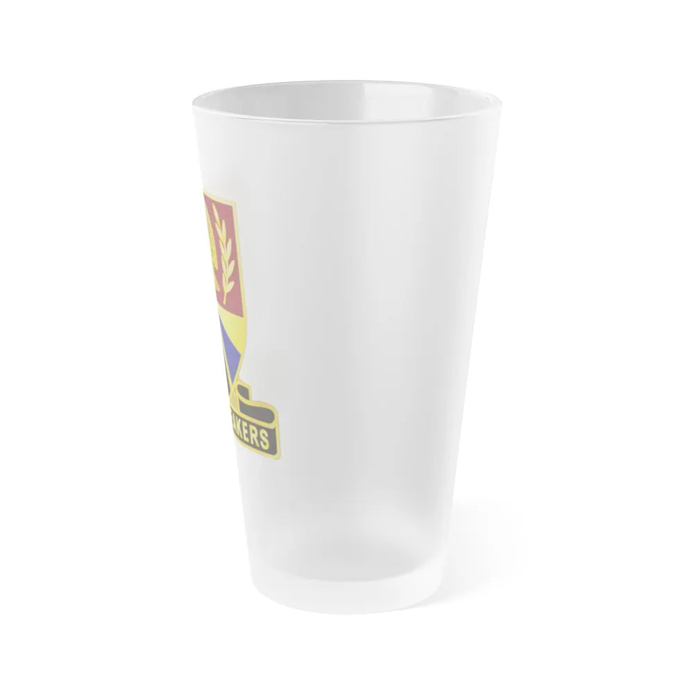 420 Transportation Battalion (U.S. Army) Frosted Pint Glass 16oz-Go Mug Yourself