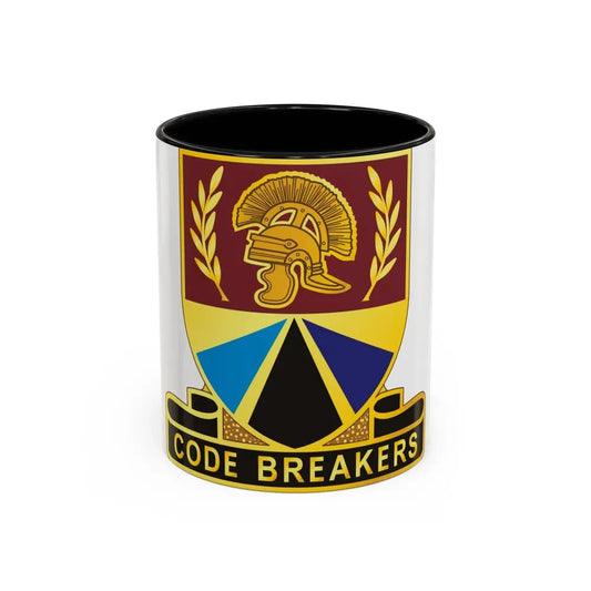 420 Transportation Battalion (U.S. Army) Accent Coffee Mug 11oz Black - Go Mug Yourself