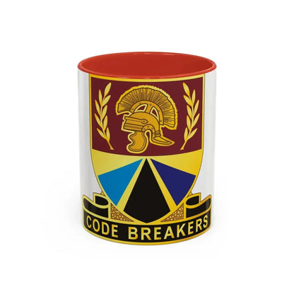 420 Transportation Battalion (U.S. Army) Accent Coffee Mug 11oz Red - Go Mug Yourself