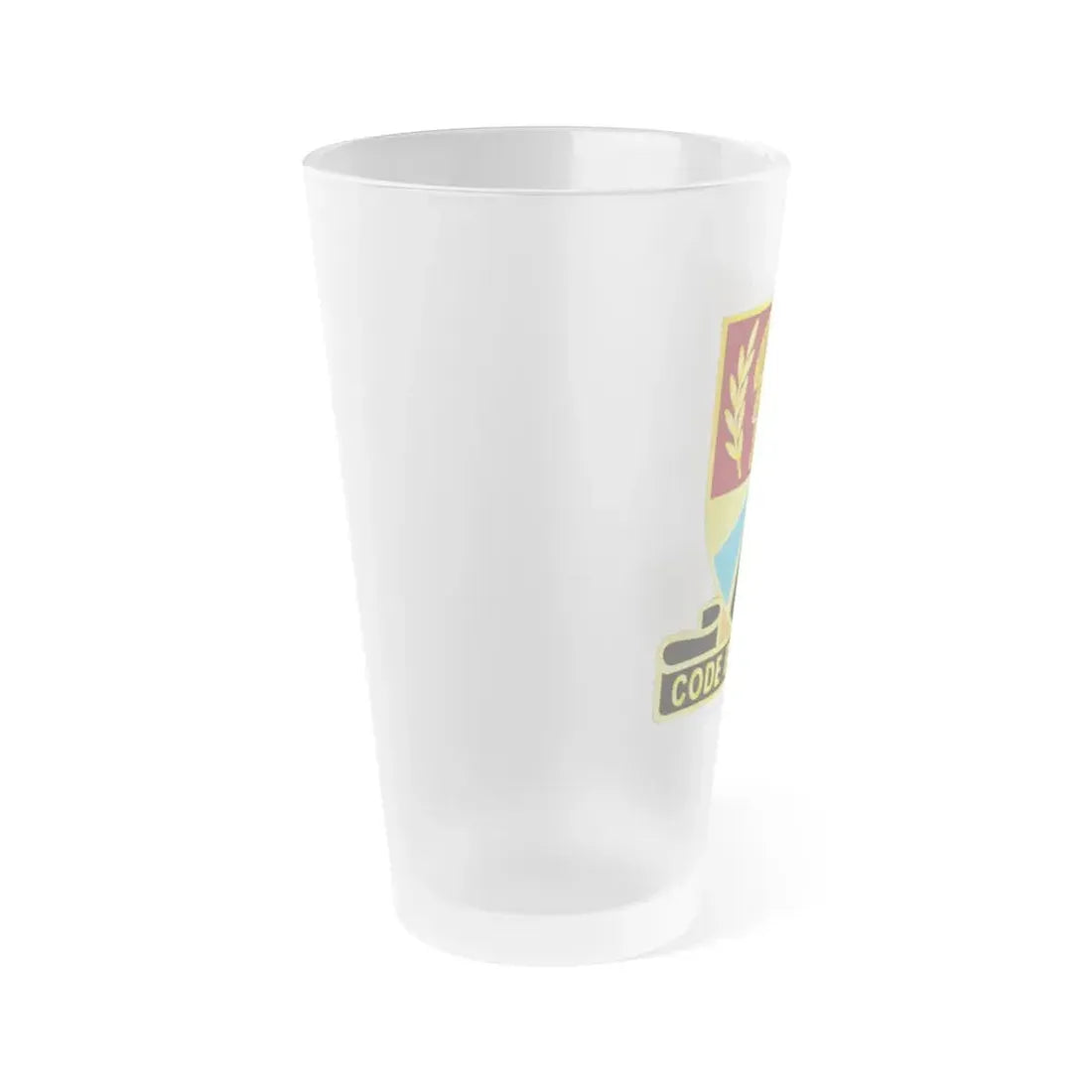 420 Transportation Battalion (U.S. Army) Frosted Pint Glass 16oz - Go Mug Yourself