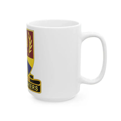 420 Transportation Battalion (U.S. Army) White Coffee Mug - Go Mug Yourself