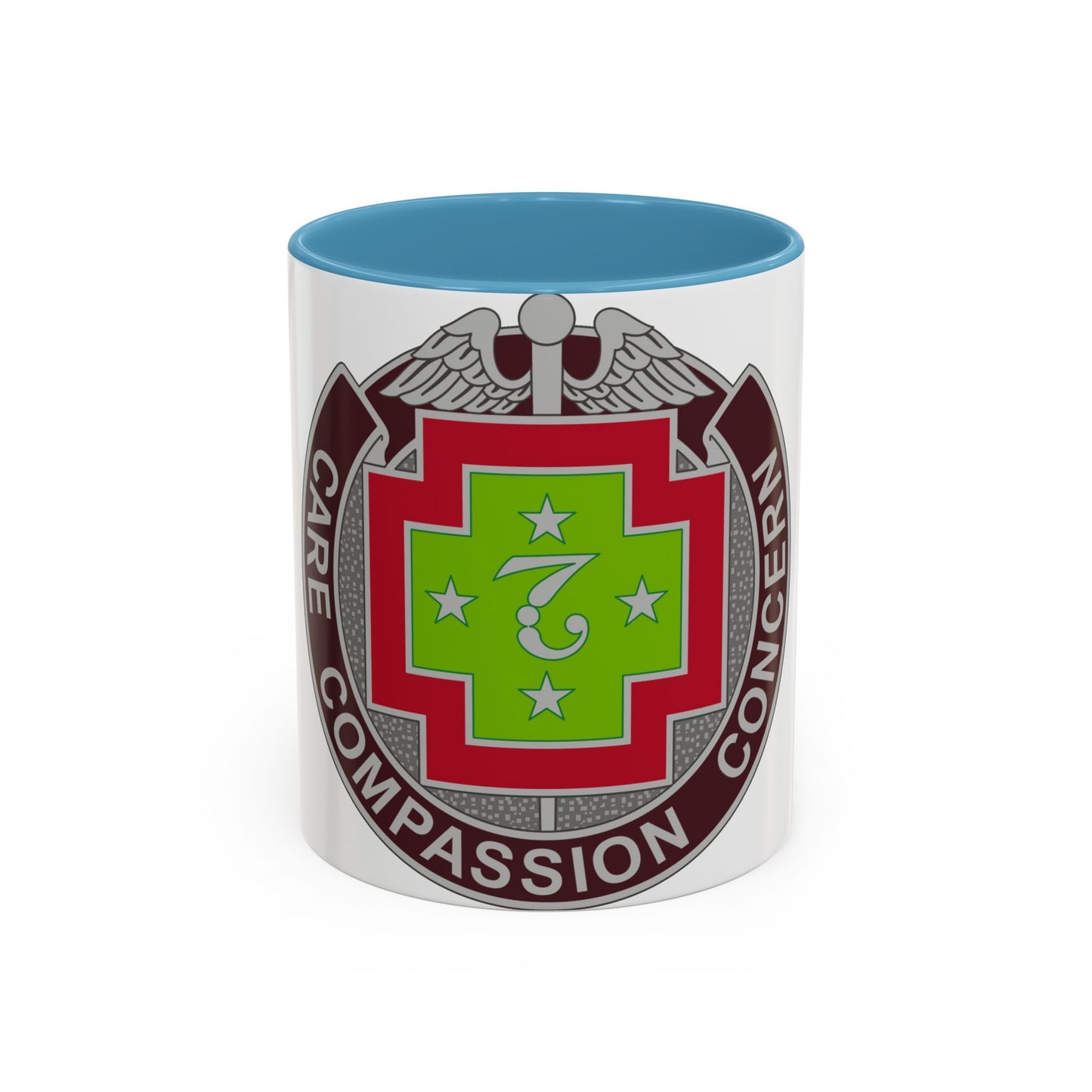 7 Field Hospital (U.S. Army) Accent Coffee Mug