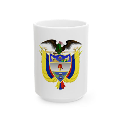 Coat of arms of Colombia 5 - White Coffee Mug