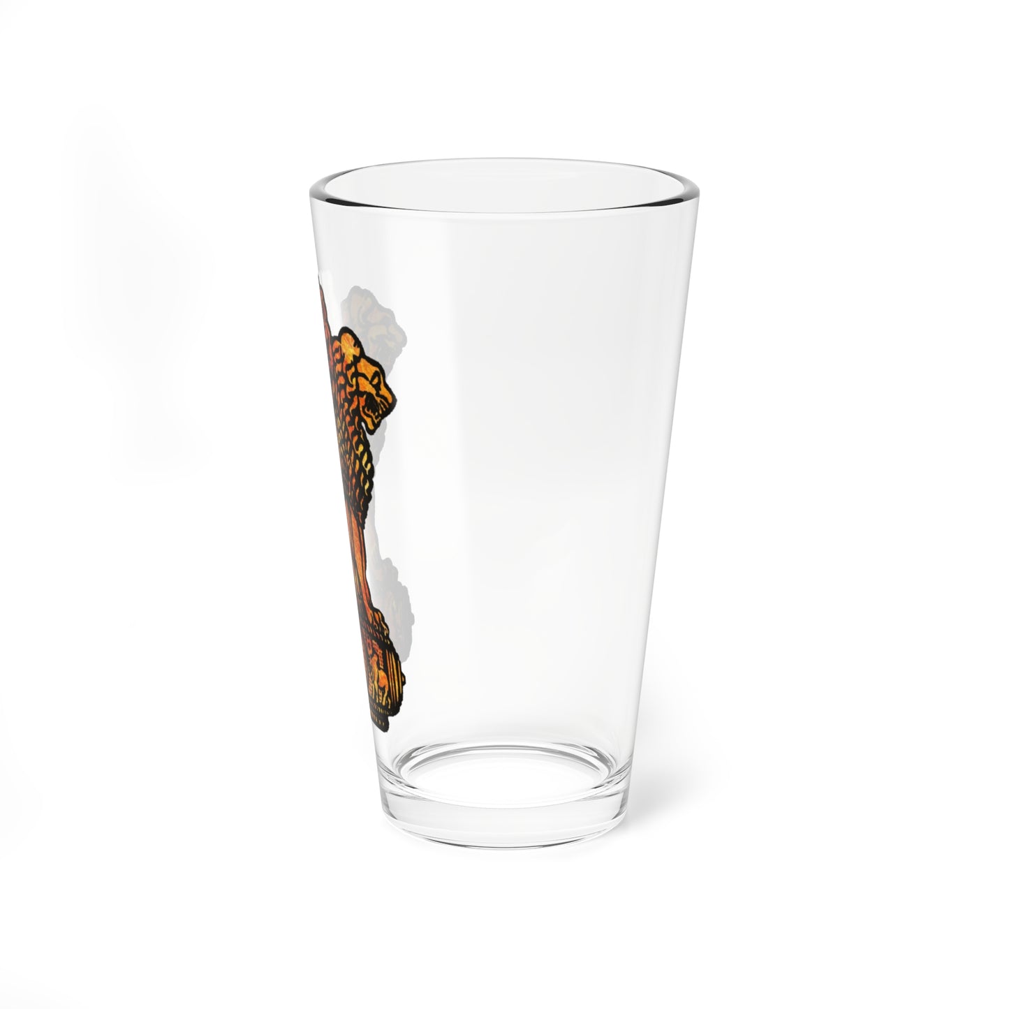 Emblem of India Sandstone (India) (Coat of Arms) Pint Glass 16oz