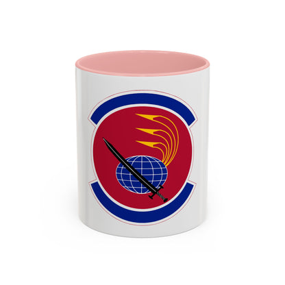 33 Maintenance Squadron AETC (U.S. Air Force) Accent Coffee Mug