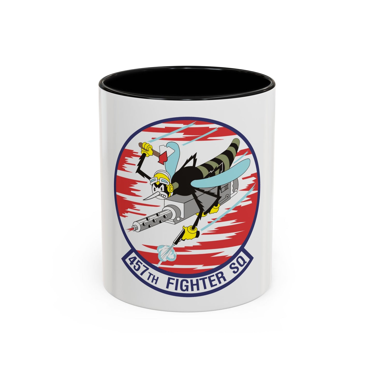 457th Fighter Squadron (U.S. Air Force) Accent Coffee Mug