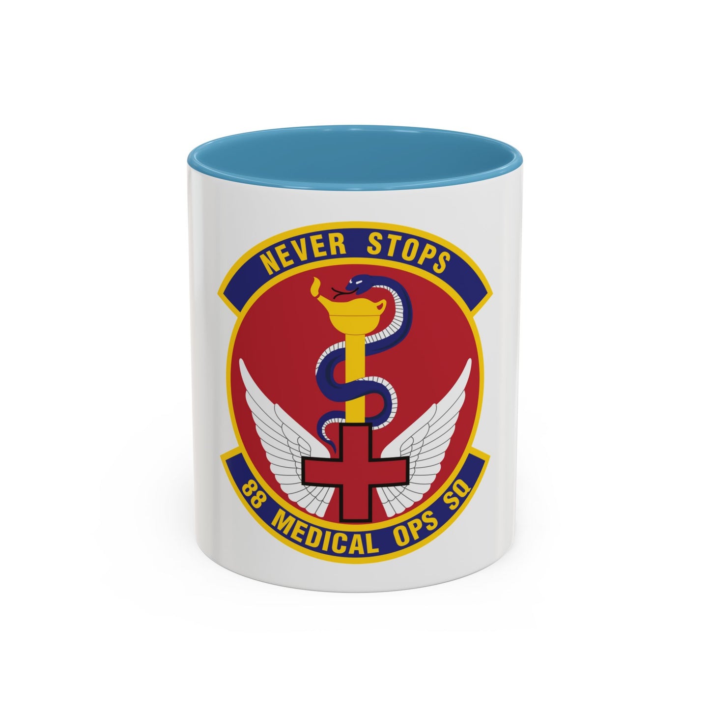 88th Medical Operations Squadron (U.S. Air Force) Accent Coffee Mug