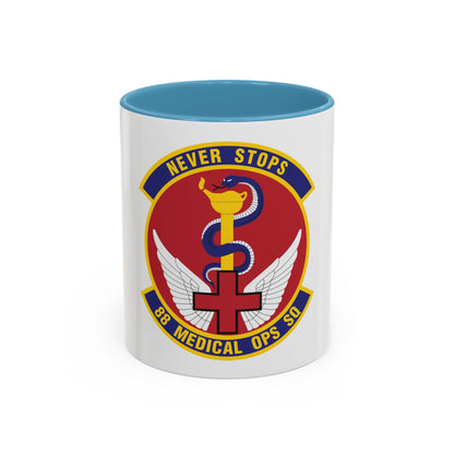 88th Medical Operations Squadron (U.S. Air Force) Accent Coffee Mug