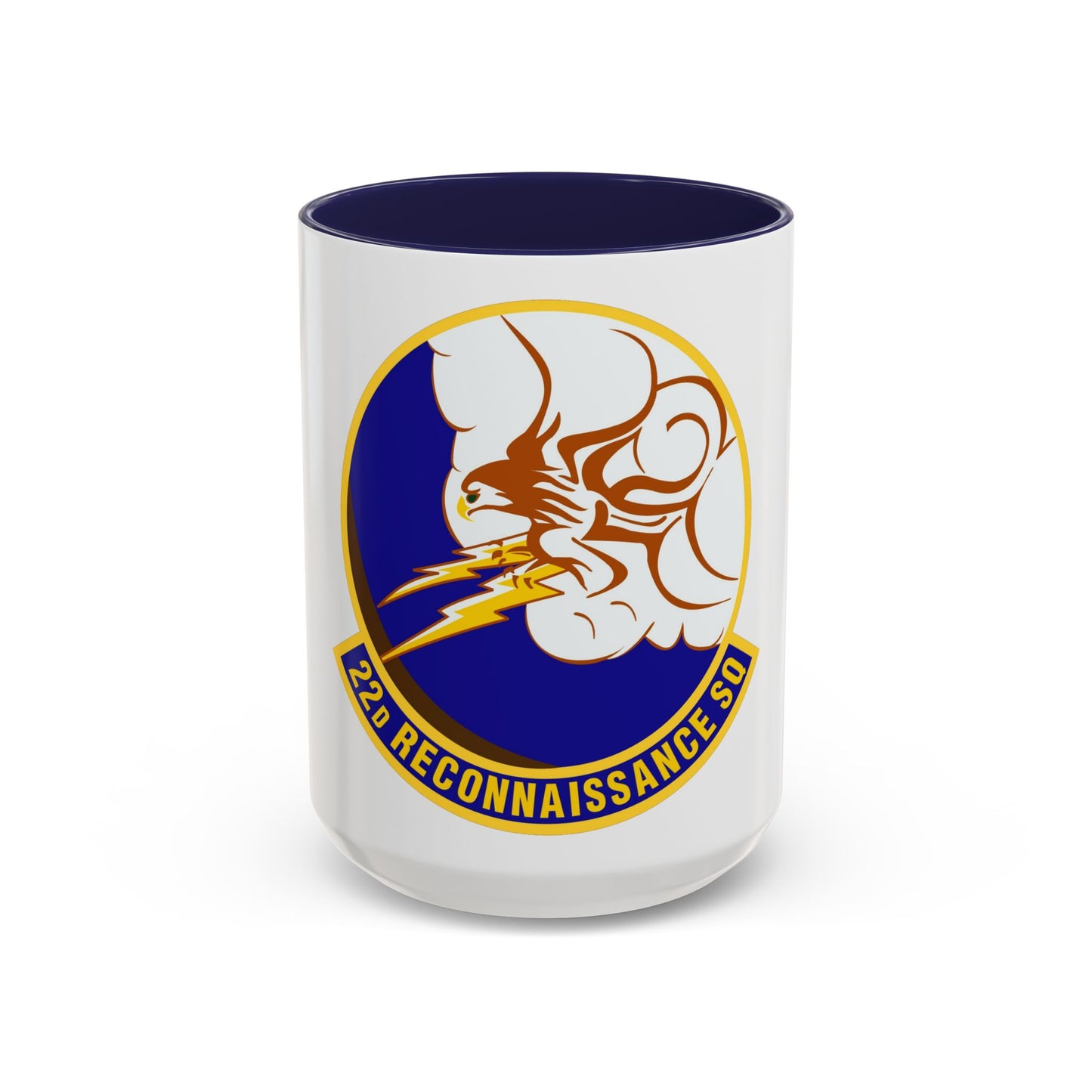 22d Reconnaissance Squadron (U.S. Air Force) Accent Coffee Mug