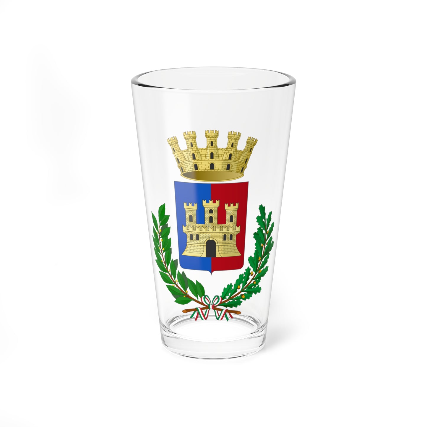Villafranca di Verona-Stemma (Italy) (Coat of Arms) Pint Glass 16oz