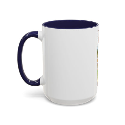 Egypt's Nile Valley- The North (1995) (Map) Accent Coffee Mug