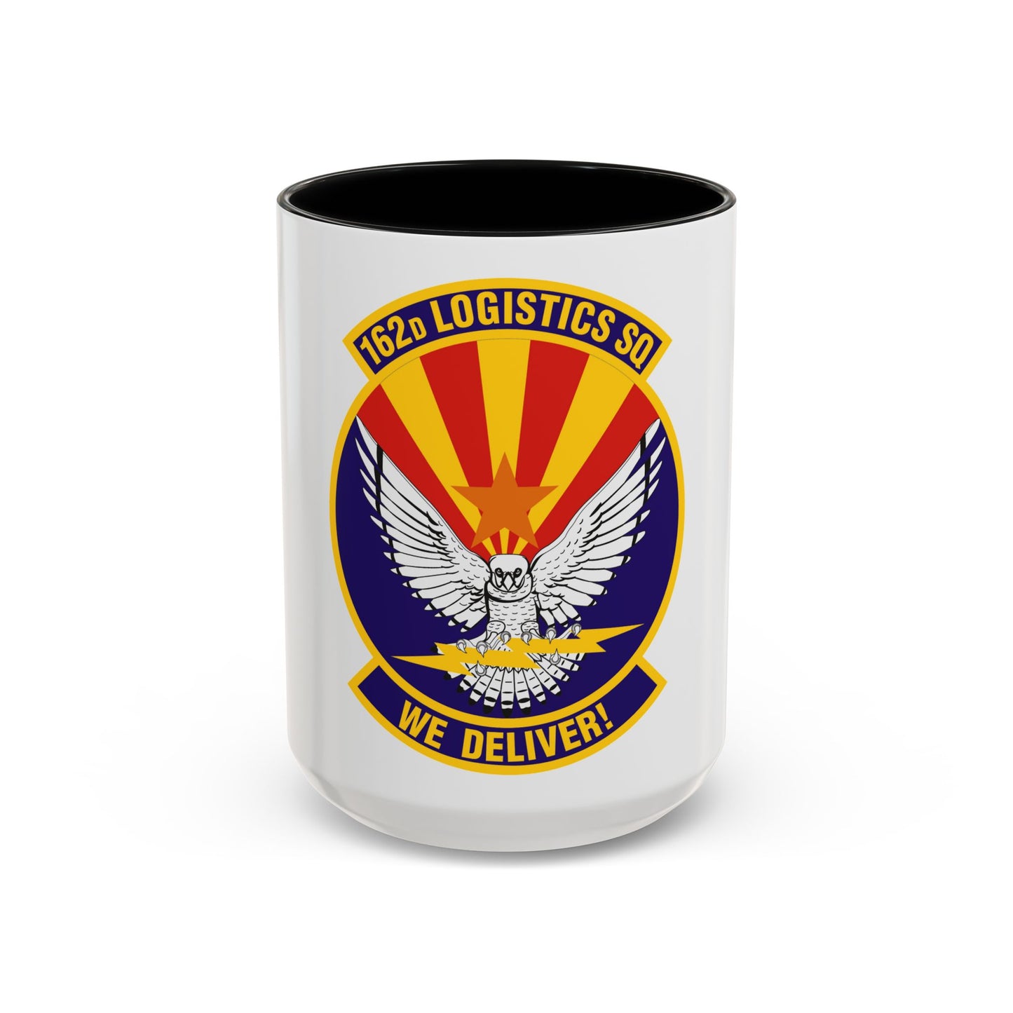 162d Logistics Squadron (U.S. Air Force) Accent Coffee Mug