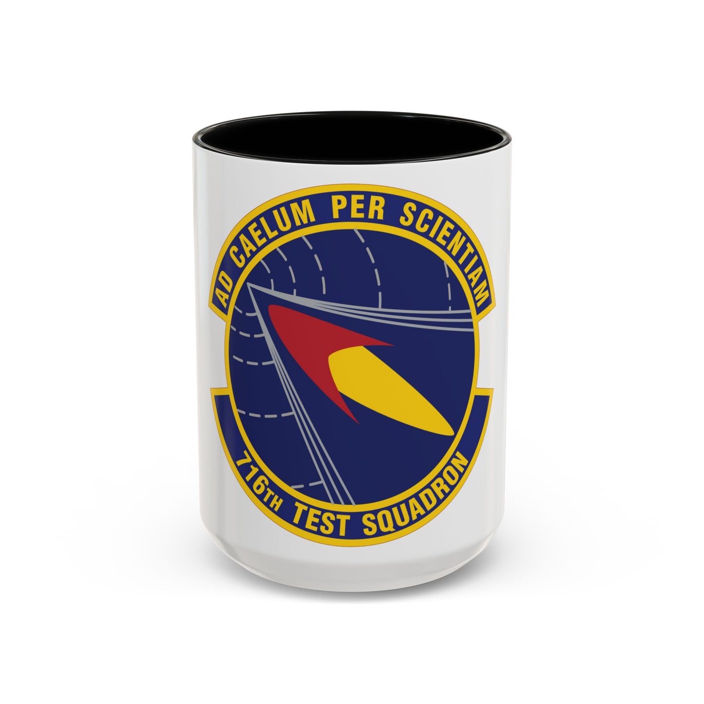 716th Test Squadron (U.S. Air Force) Accent Coffee Mug