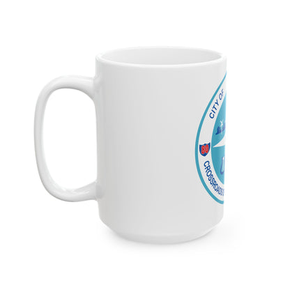 Seal of Joliet Illinois - White Coffee Mug