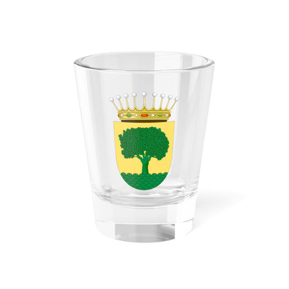 Escudo del Condado de Príes (Spain) (Coat of Arms) Shot Glass 1.5oz