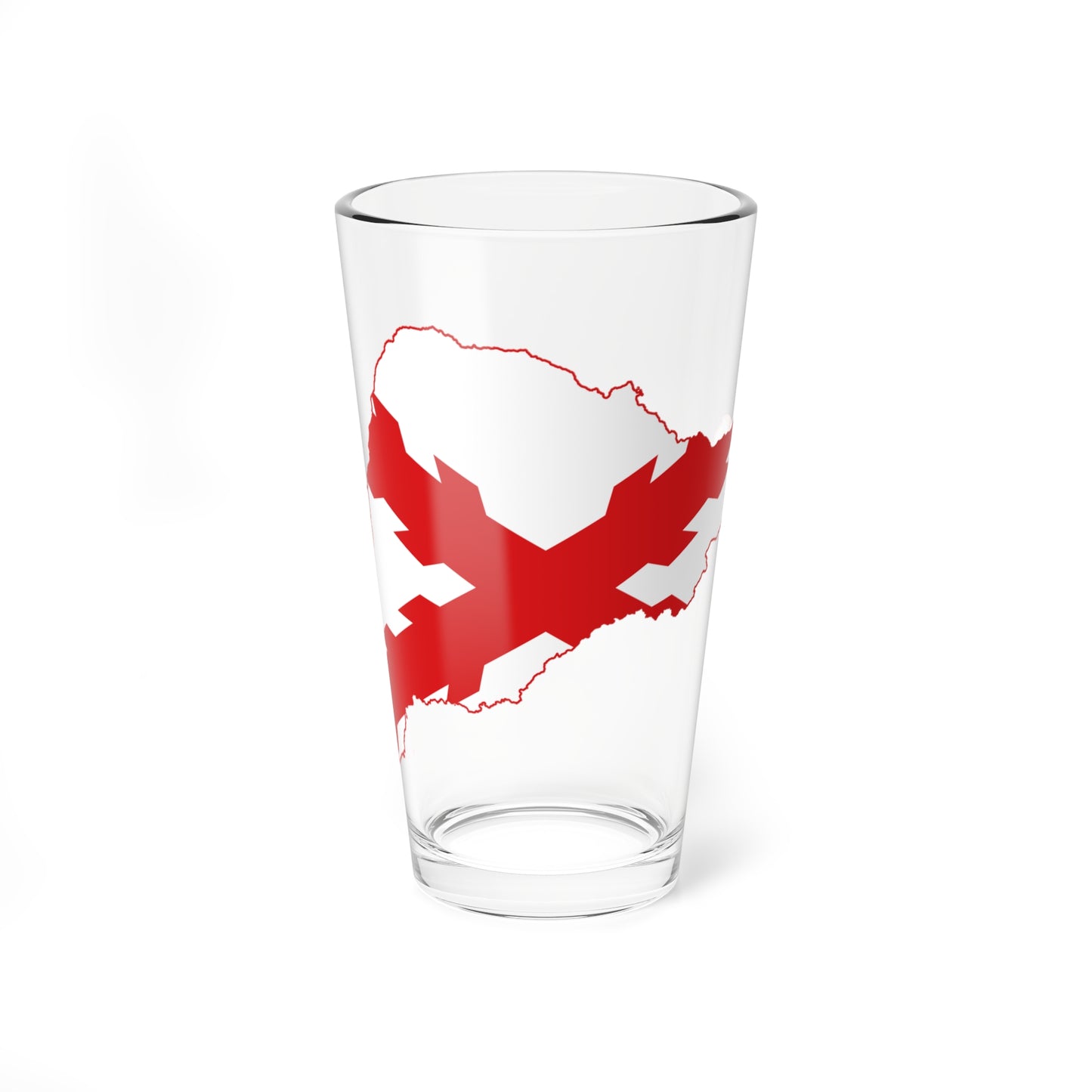 Flag map of Easter Island 1770 (Spain) Pint Glass 16oz