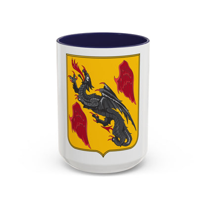 81 Airborne Antiaircraft Artillery Battalion 2 (U.S. Army) Accent Coffee Mug
