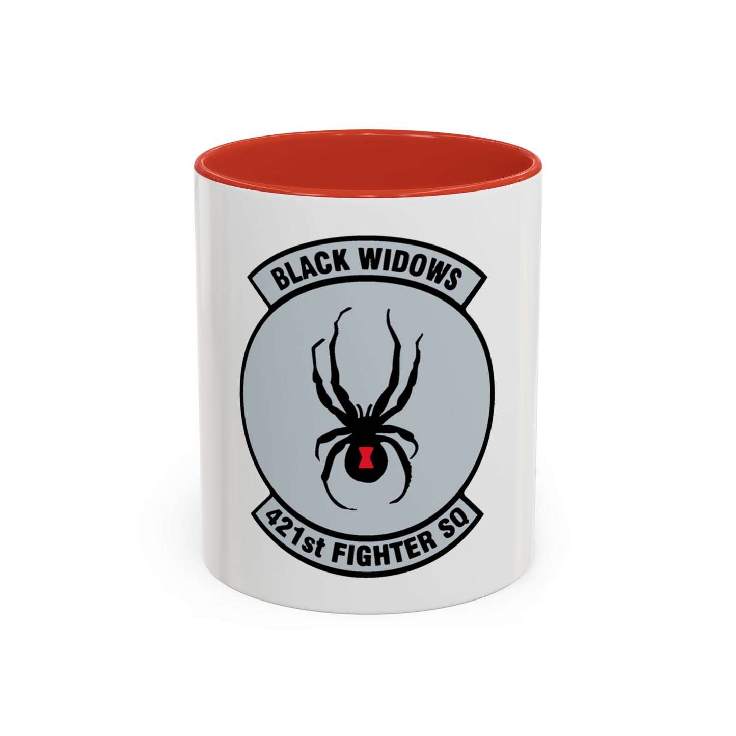 421st Fighter Squadron Black Widows (U.S. Air Force) Accent Coffee Mug
