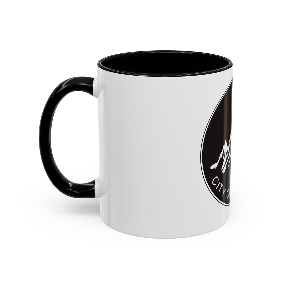 Seal of Boulder Colorado - Accent Coffee Mug