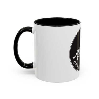 Seal of Boulder Colorado - Accent Coffee Mug