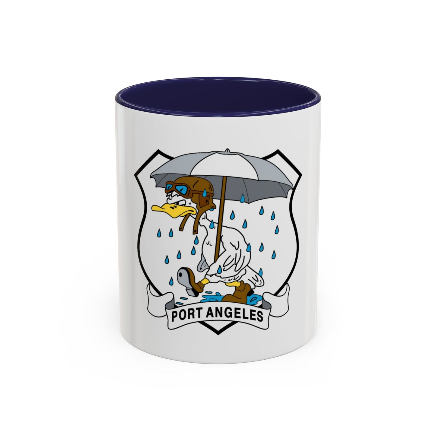 USCG Air Station Port Angeles PAAS (U.S. Coast Guard) Accent Coffee Mug
