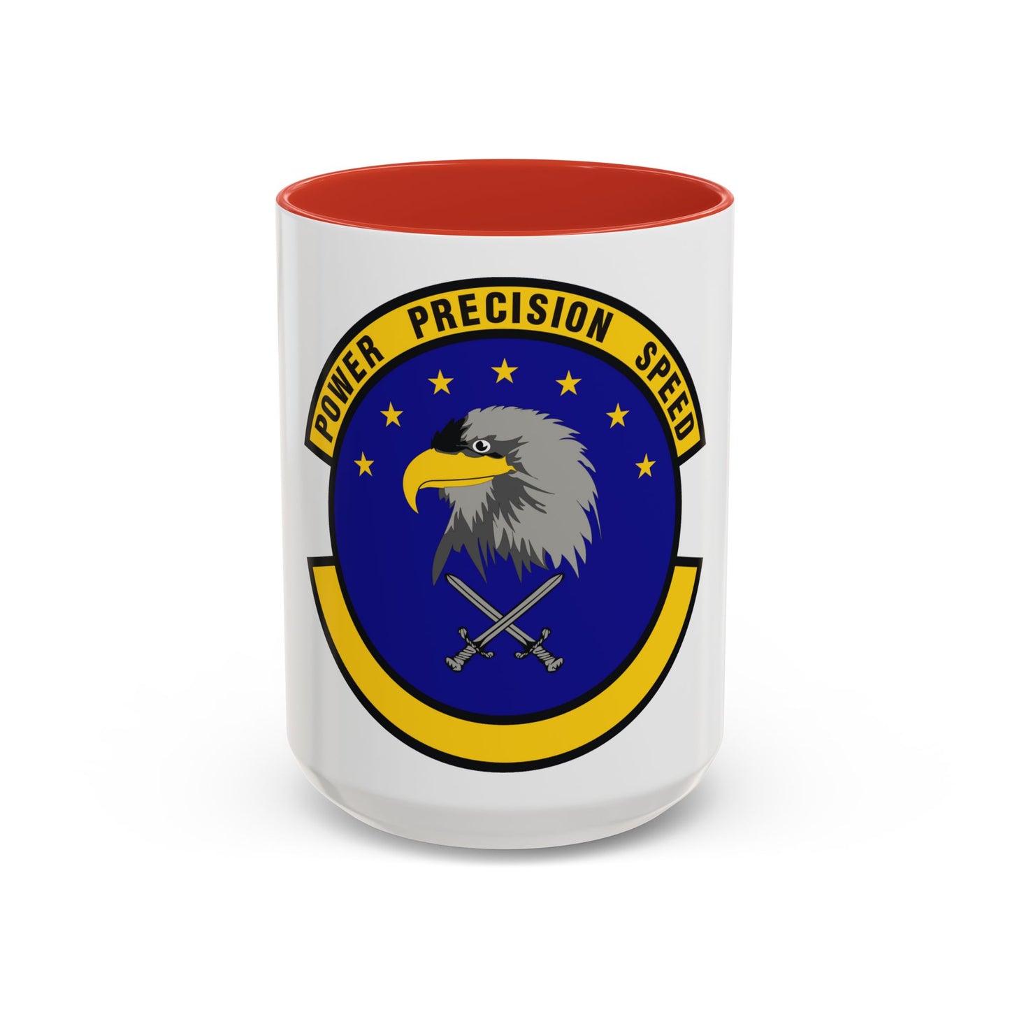 580 Software Engineering Squadron AFMC (U.S. Air Force) Accent Coffee Mug