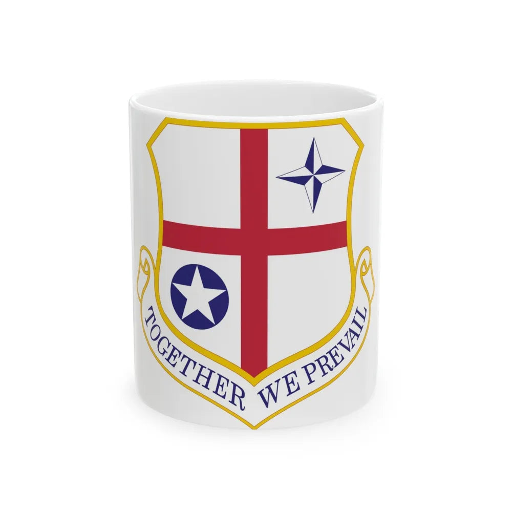 420th Air Base Group (U.S. Air Force) White Coffee Mug-11oz-Go Mug Yourself