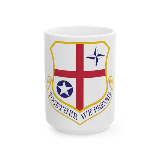 420th Air Base Group (U.S. Air Force) White Coffee Mug-15oz-Go Mug Yourself