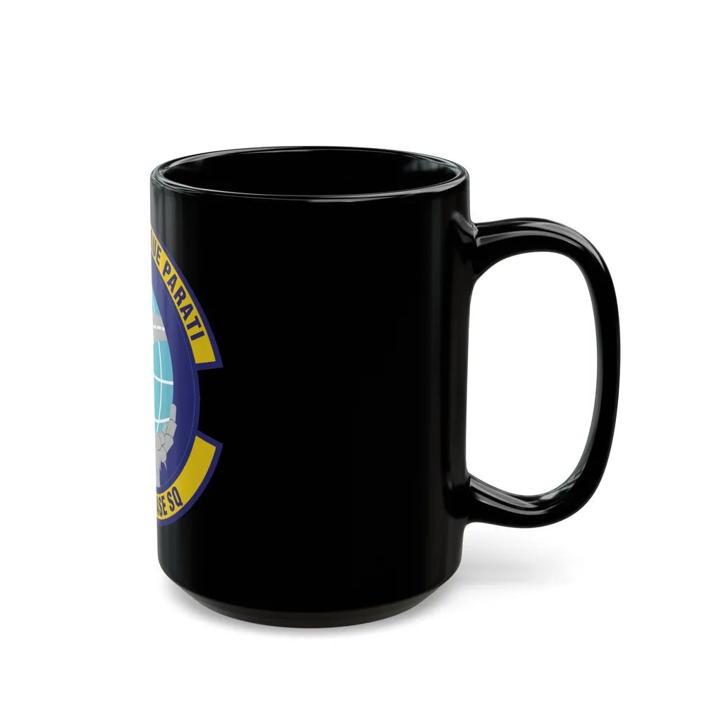 420th Air Base Squadron (U.S. Air Force) Black Coffee Mug-Go Mug Yourself