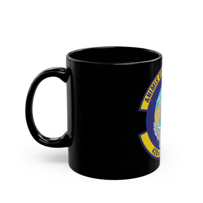 420th Air Base Squadron (U.S. Air Force) Black Coffee Mug-Go Mug Yourself