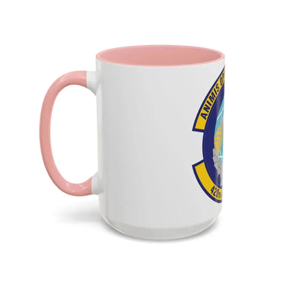 420th Air Base Squadron (U.S. Air Force) Accent Coffee Mug - Go Mug Yourself