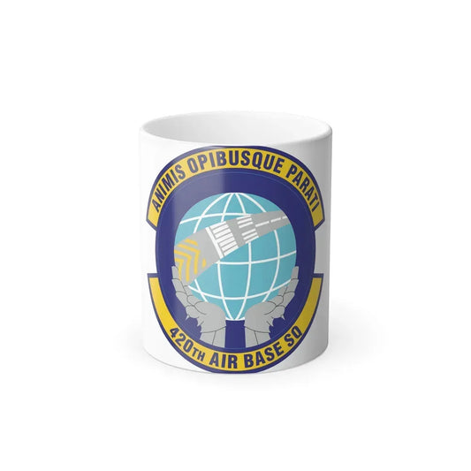420th Air Base Squadron (U.S. Air Force) Color Changing Mug 11oz - Go Mug Yourself