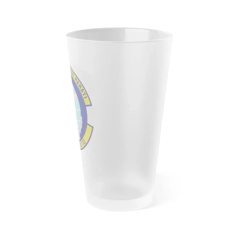 420th Air Base Squadron (U.S. Air Force) Frosted Pint Glass 16oz - Go Mug Yourself