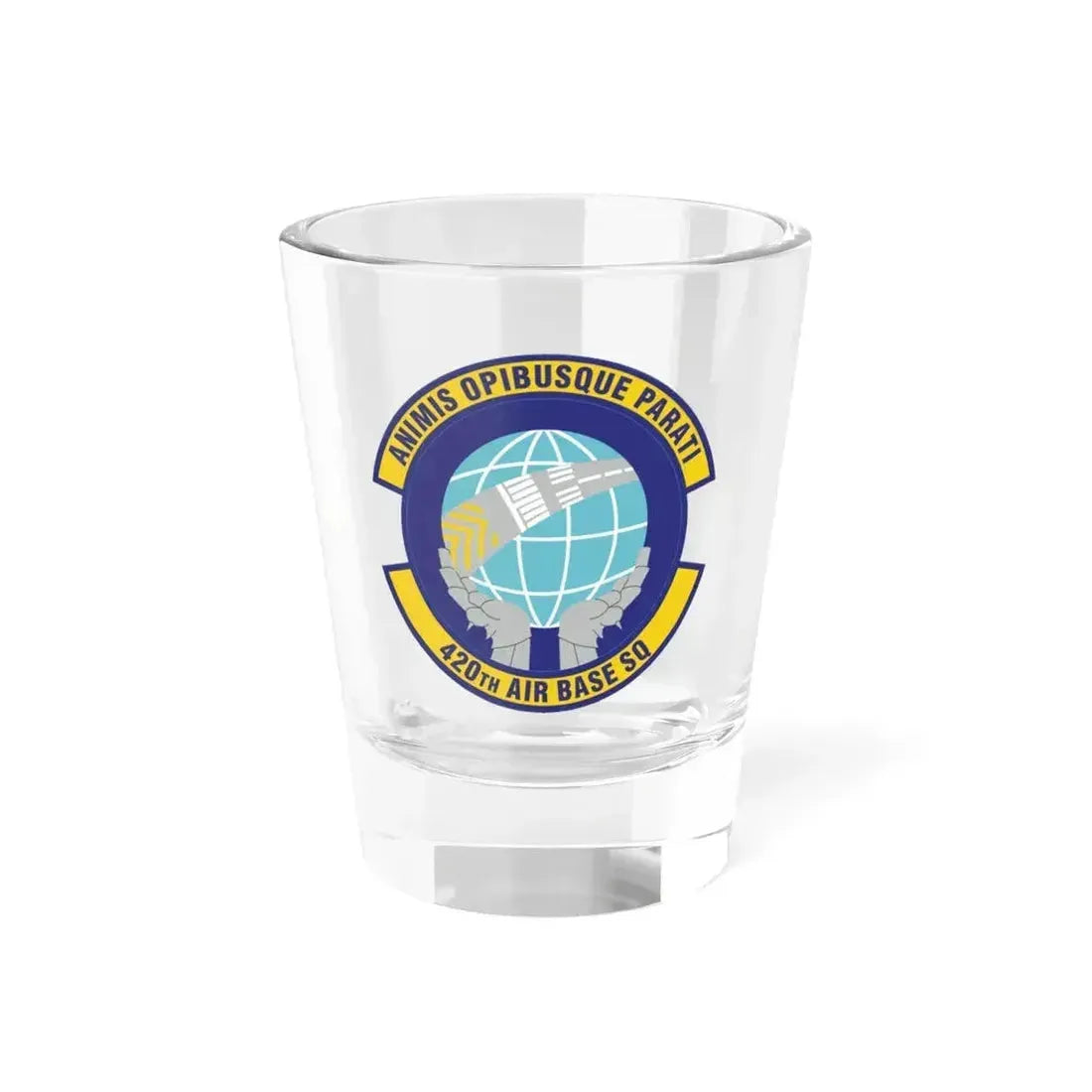 420th Air Base Squadron (U.S. Air Force) Shot Glass 1.5oz 1.5oz - Go Mug Yourself