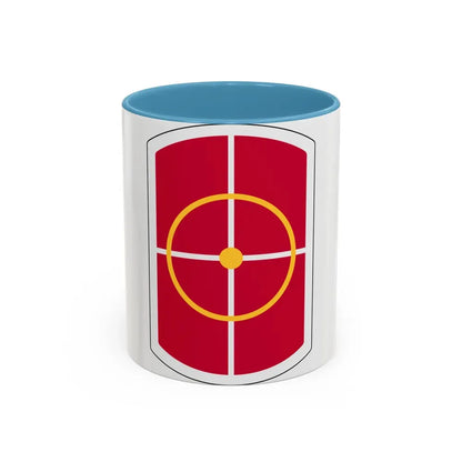 420th Engineer Brigade (U.S. Army) Accent Coffee Mug 11oz Light Blue - Go Mug Yourself